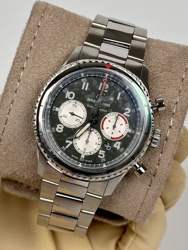 Breitling AVIATOR 8 B01 CHRONOGRAPH 43 CURTISS WARHAWK AB01192A1L1A1 4