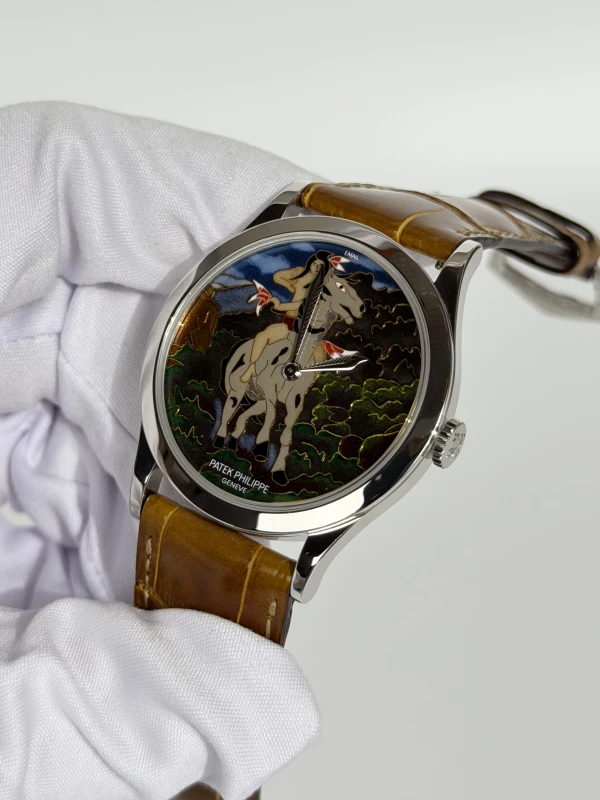Patek Philippe Indien d'Amerique a Cheval 4 5077P-060 4