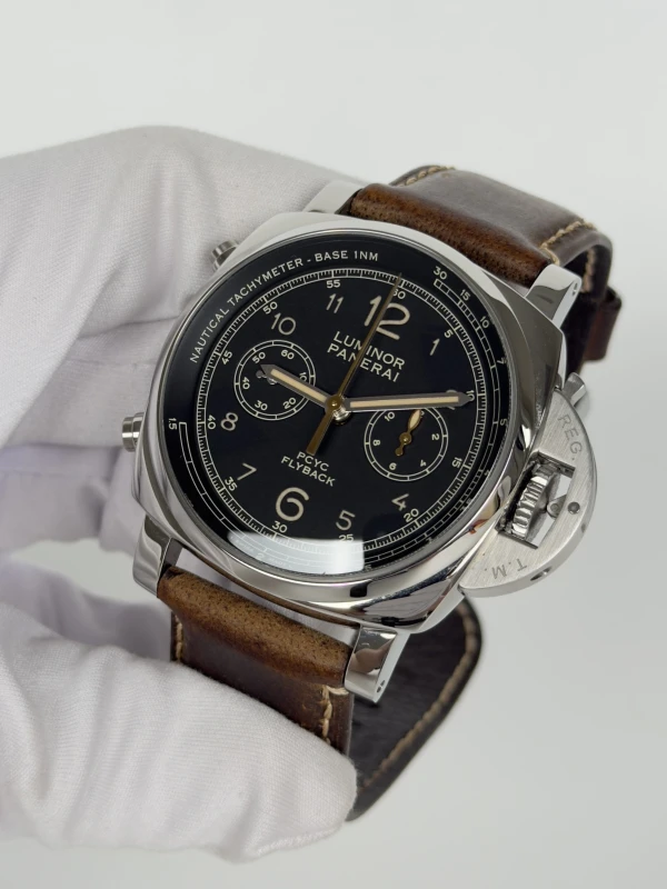 Panerai PCYC 3 Days Chrono Flyback Automatic Acciaio - 44 мм PAM00653 4