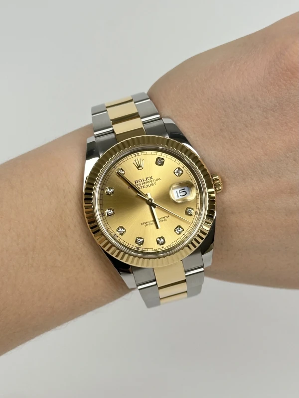 Rolex 41mm Steel and Yellow Gold 126333-0011 8