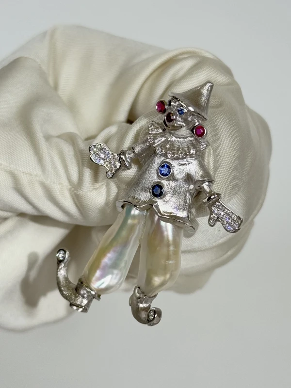 Yvel БРОШЬ С ЖЕМЧУГОМ Yvel 4