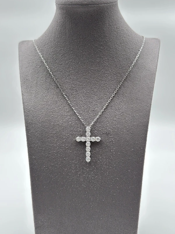 DeRosa DIAMOND CROSS 4.49 CT F-G-H/VVS-VS PENDANT (GIA) C814479 2