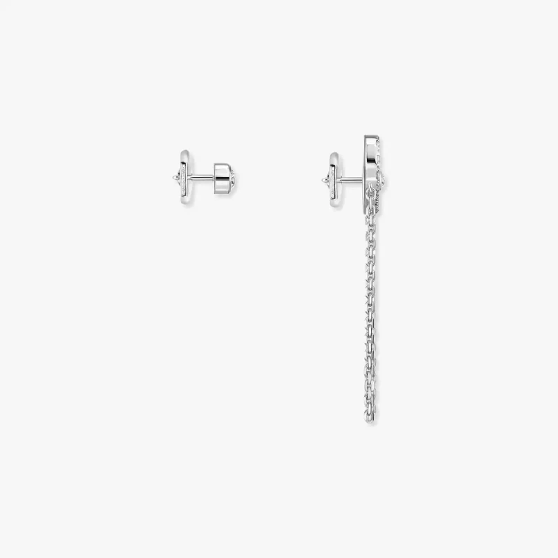 Messika MOVE UNO CHAIN AND STUD EARRINGS 12146-WG 3