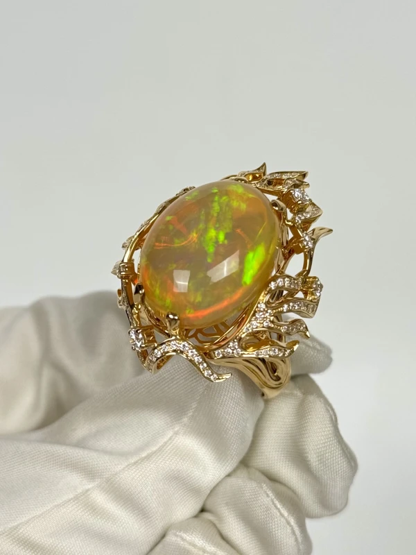 Ювелірні прикраси КОМПЛЕКТ С ОПАЛОМ 4 3.56 7