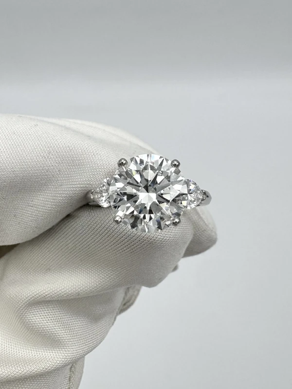 GRAFF ROUND DIAMOND 3.30 CT I/VS1 RING (GIA) GR3.30 2