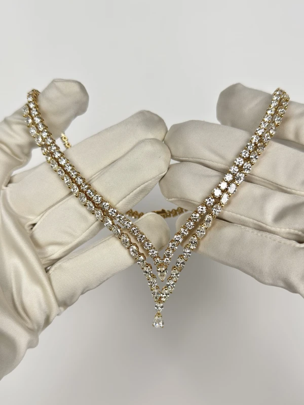 RalfDiamonds DIAMOND 31.13 CT NECKLACE RFD8535 4