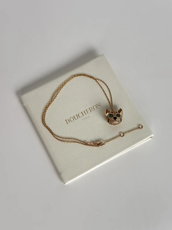 Boucheron Fuzzy, the Leopard Cat pendant JPN00641 6