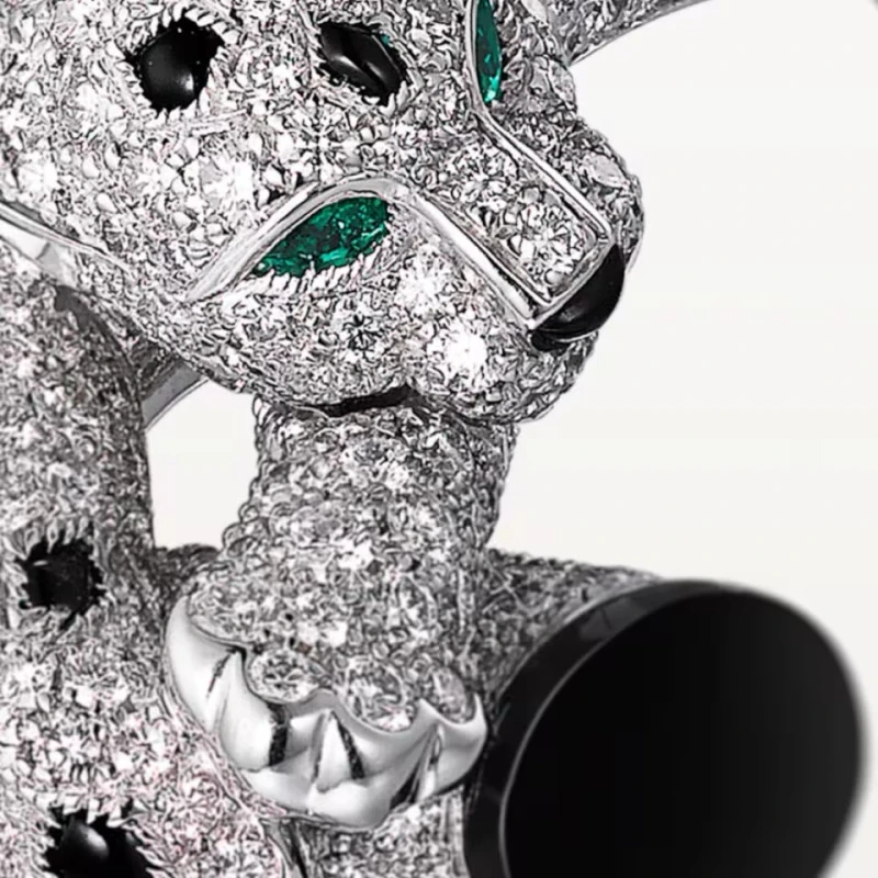 Cartier PANTHÈRE DE CARTIER BRACELET, PAVED (SIZE 16) H6001516 3