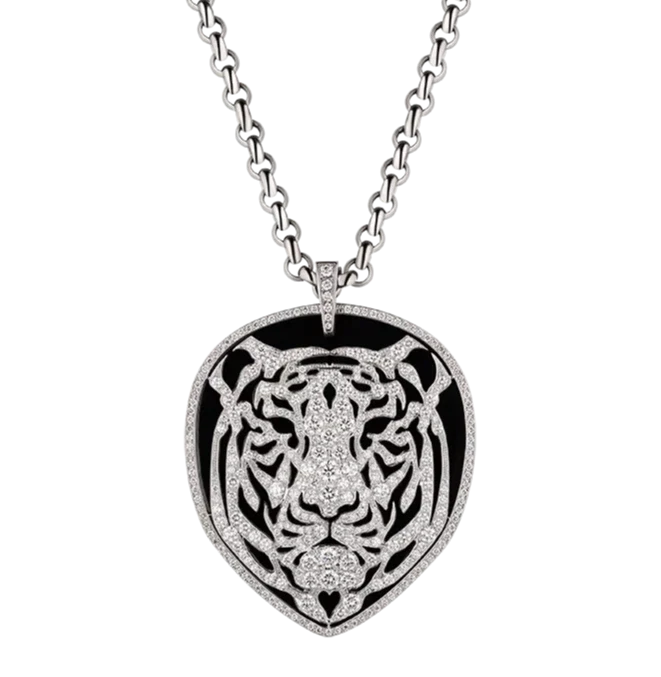 BESTIARIO DIAMOND LEOPARD PENDANT