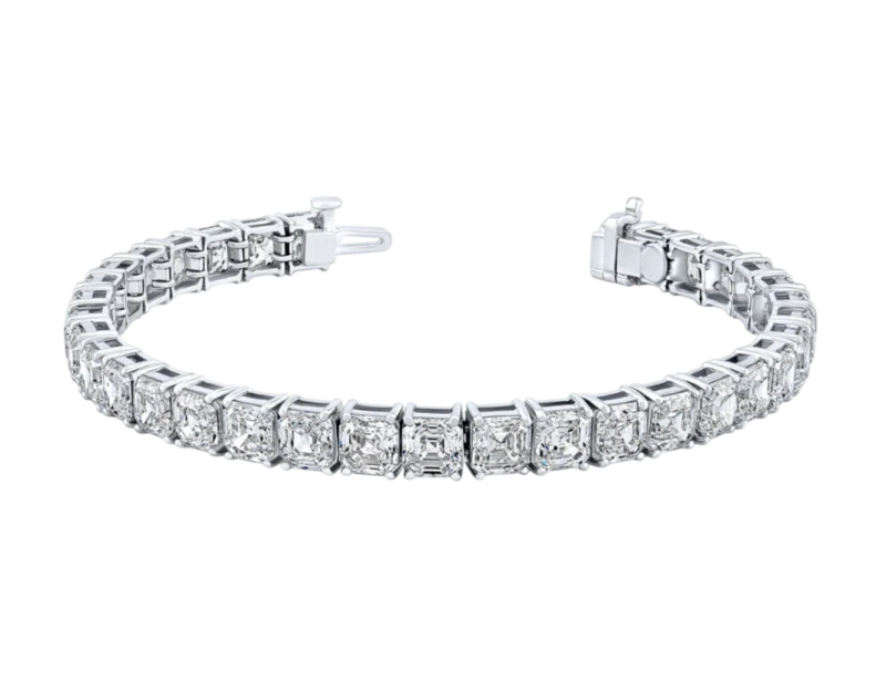 ASHER DIAMOND BRACELET 23.15 CT G-H/IF-VVS-VS (SIZE 18)