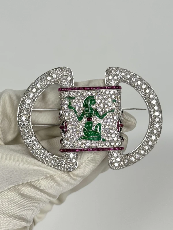 No name ART DECO BROOCH BR.ad 3