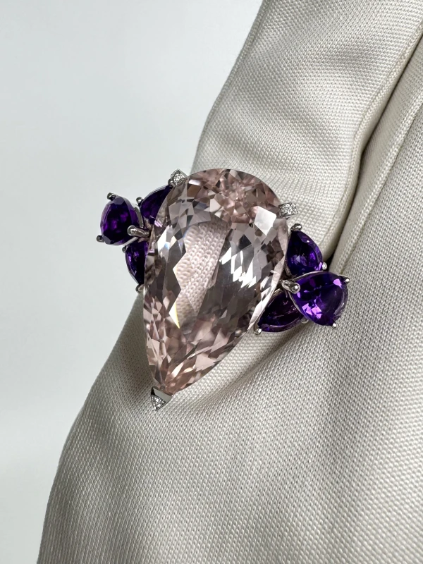 Chopard Temptations Ring, Kunzite 18.40 CT 829212-1017 6