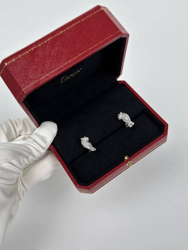 Cartier PANTHERE DE CARTIER EARRINGS N8503400 6