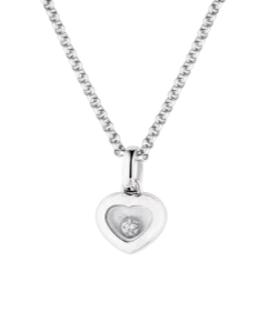 HAPPY DIAMONDS PENDANT, WHITE GOLD