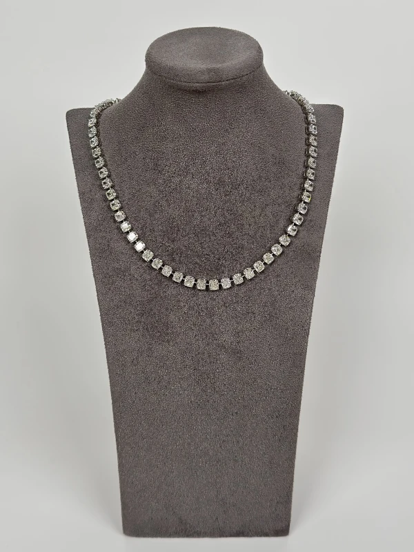 СЕРЬГИ NO NAME CUSHION DIAMOND 61.58 CT D/VVS-VS NECKLACE (GIA) NN61.58 2