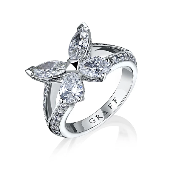 CLASSIC BUTTERFLY DIAMOND RING