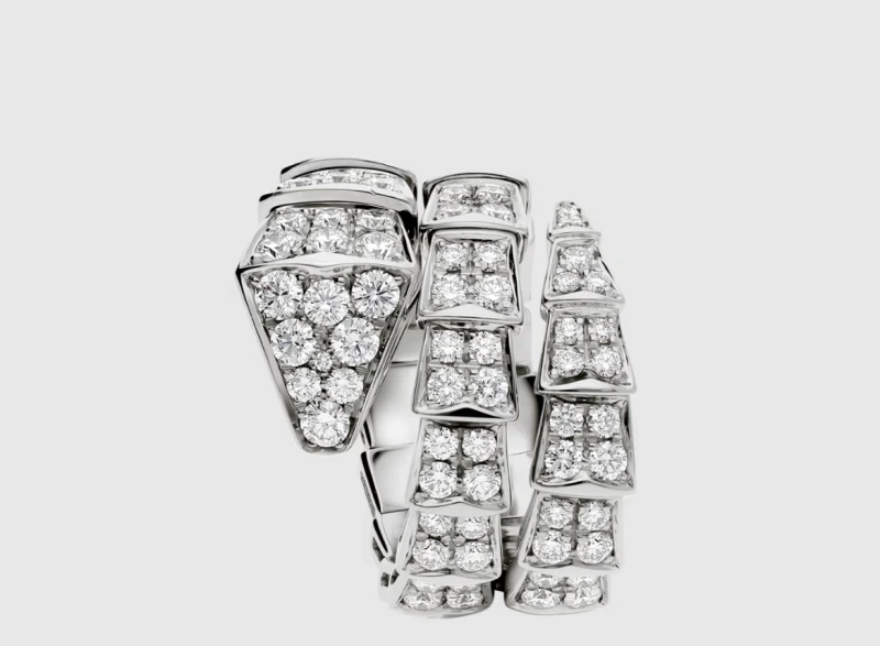 Bvlgari SERPENTI VIPER RING (SIZE S) 345210 2