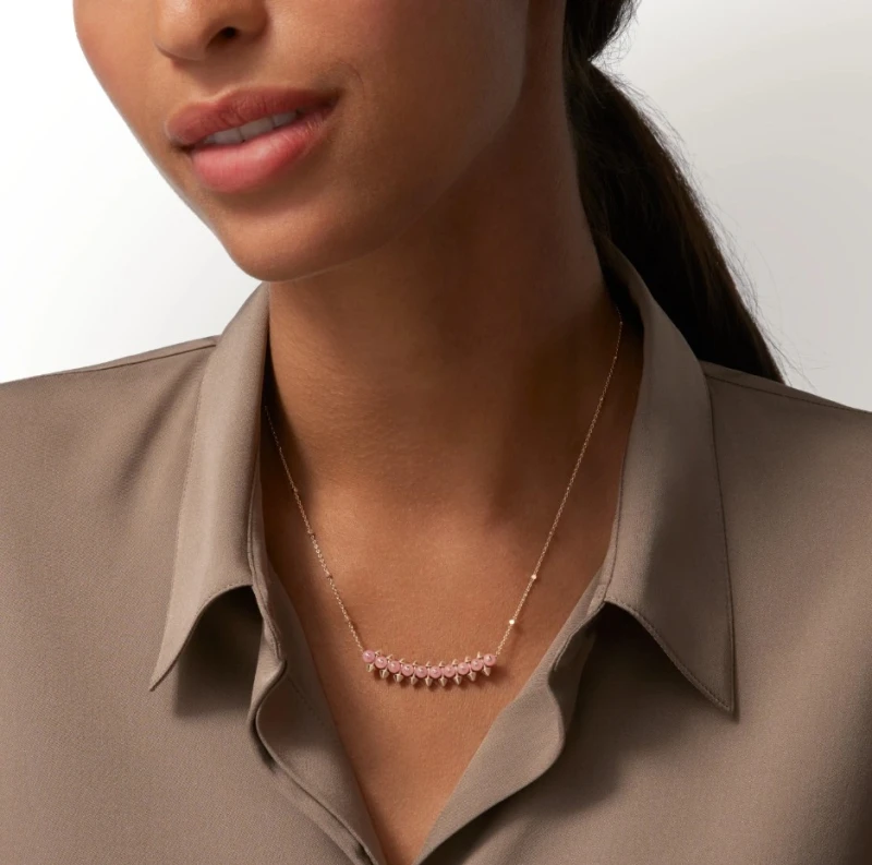 Cartier Clash de Cartier pendant, pink chalcedony B7225044 2