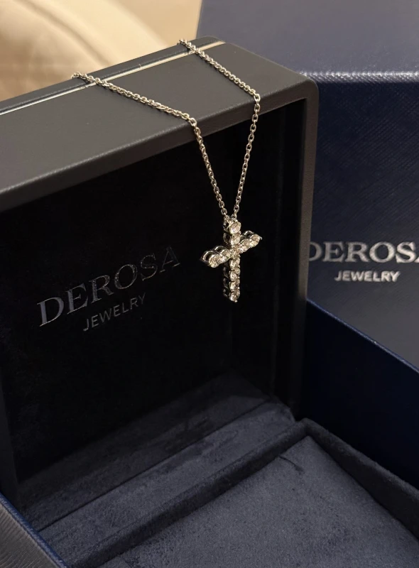 DeRosa DIAMOND CROSS 1.51 CT FINE WHITE/VS C210130 4