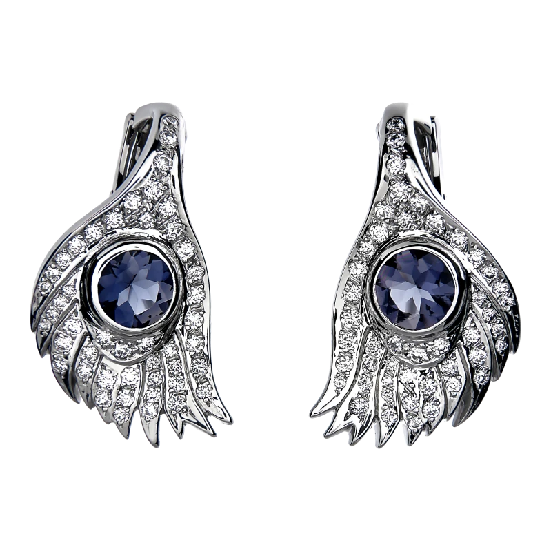 PEACOCK EARRINGS