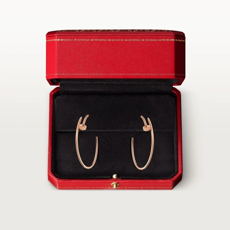 Cartier JUSTE UN CLOU HOOP EARRINGS, LARGE MODEL B8301211 5
