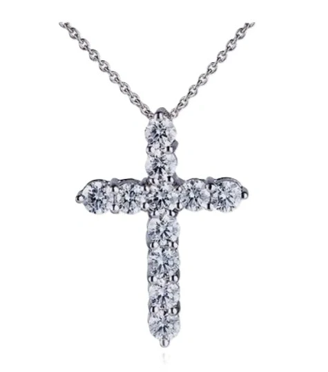 DIAMOND CROSS 4.51 CT G-H/VVS-VS
