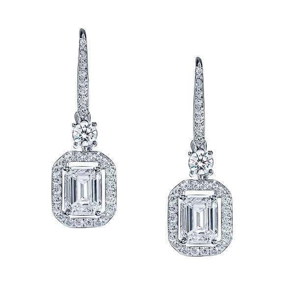 GRAFF CONSTELLATION EARRINGS, DIAMONDS 1.50 CT E/VS2 - 1.52 CT E/VS2 1.50 CT E/VS2 - 1.52 CT E/VS2