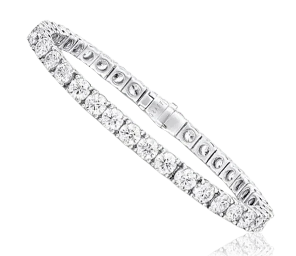 Round Diamond 11.66 ct Bracelet (SIZE 17)