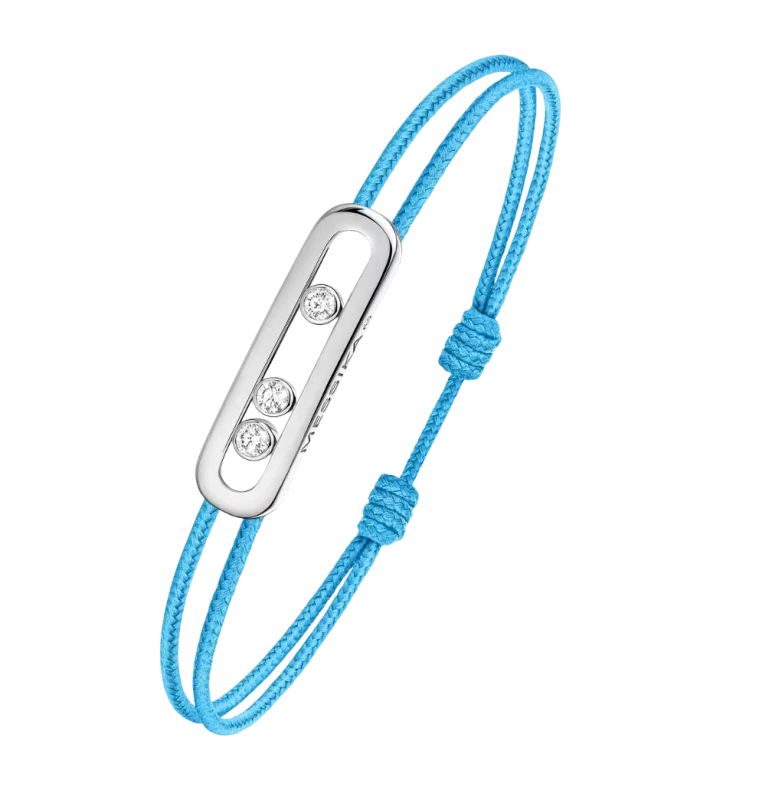 Messika CARE(S) Blue Cord Bracelet