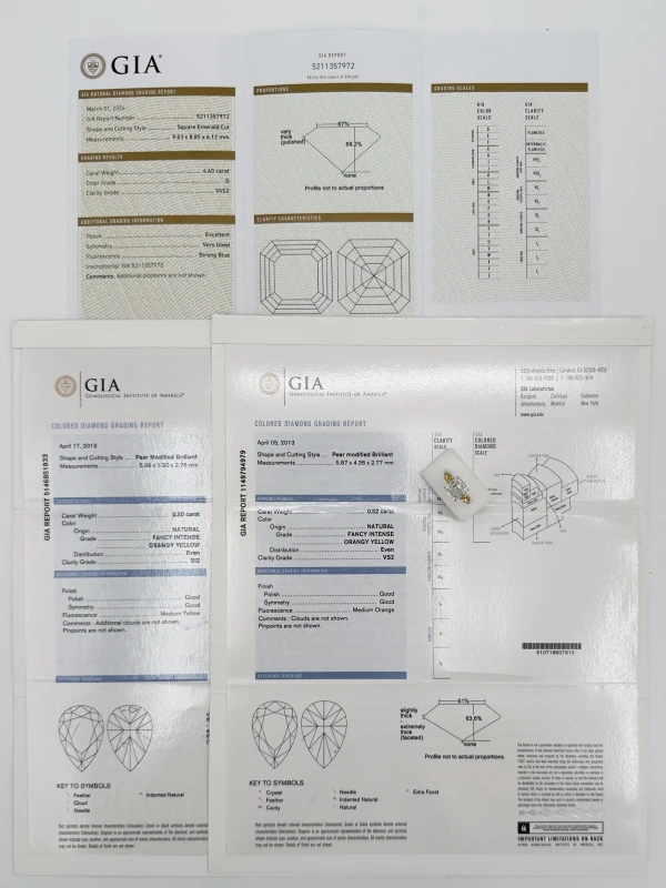 СЕРЬГИ NO NAME SQUARE EMERALD DIAMOND 4.60ct G/VVS2 RING (GIA) NN4.60ct G/VVS2 GIA 5