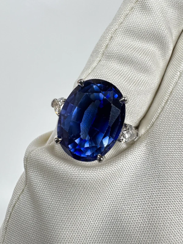 RalfDiamonds КОЛЬЦО С САПФИРОМ RDRsapphire-54 3