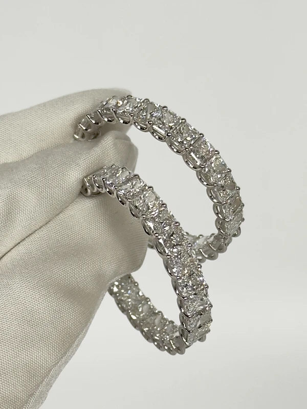 DeRosa CONGO DIAMOND 23.45 CT EARRINGS E16892345 3