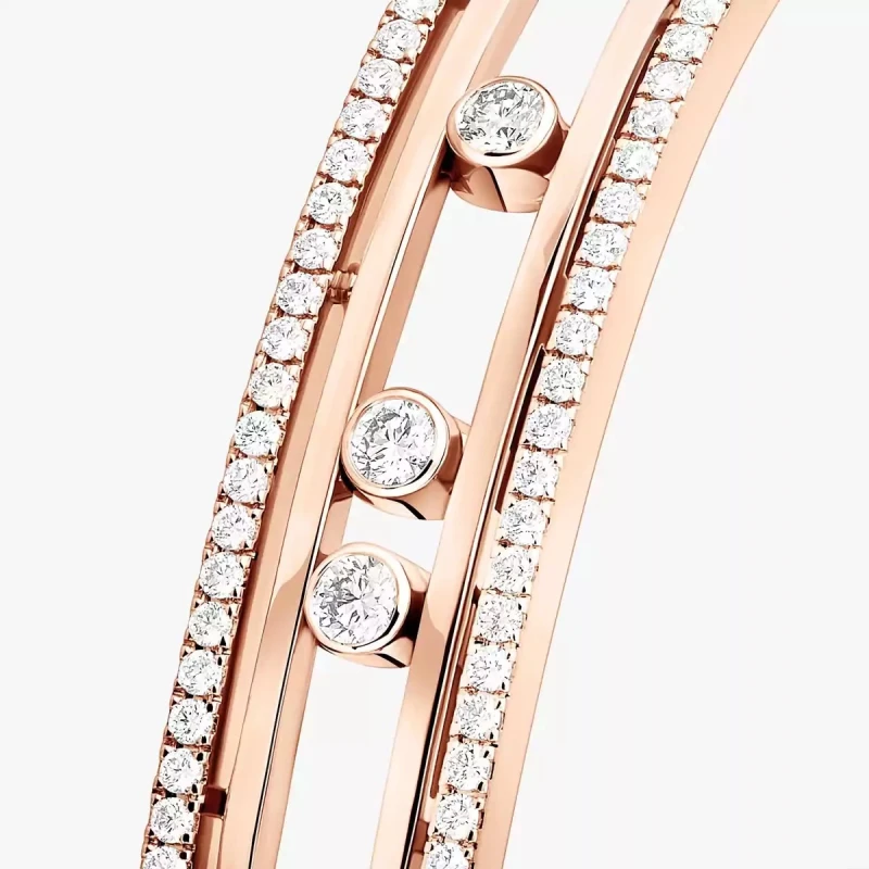 MESSIKA MOVE 10TH BANGLE (SIZE M) 11426-PG-M 2