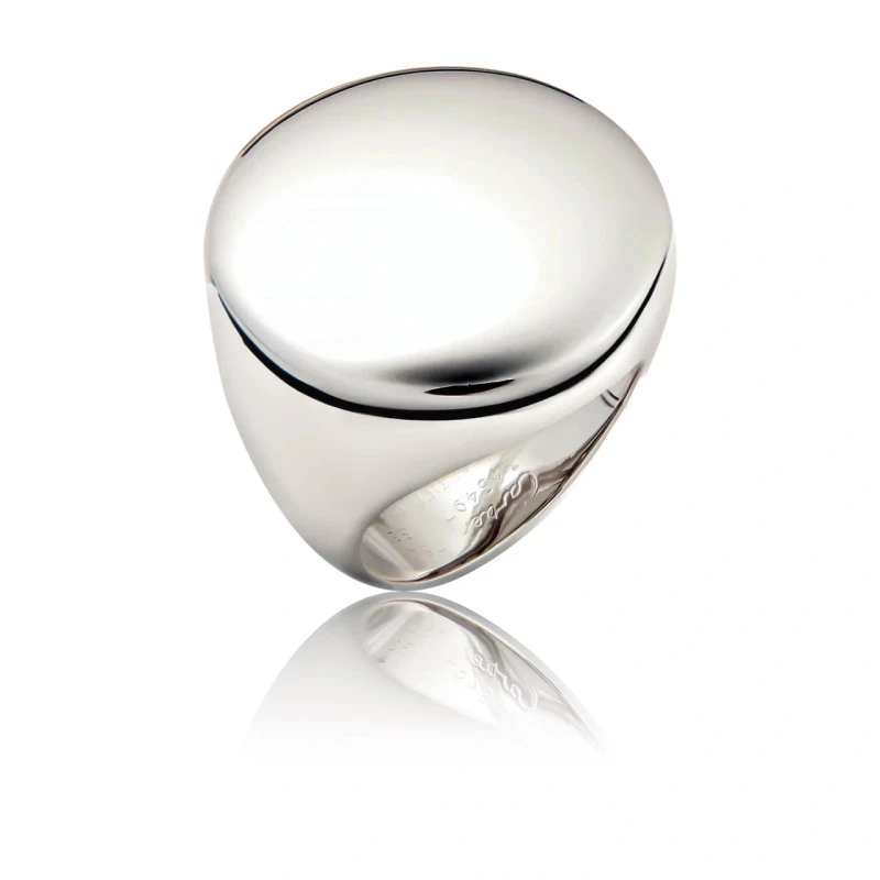 CARTIER RING, WHITE GOLD (SIZE 53)