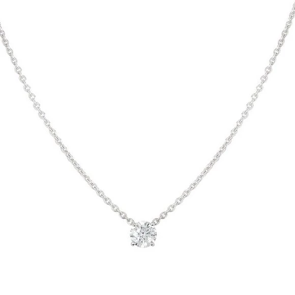 SOLITAIRE DIAMOND 0.50 СТ F/VS1 NECKLACE