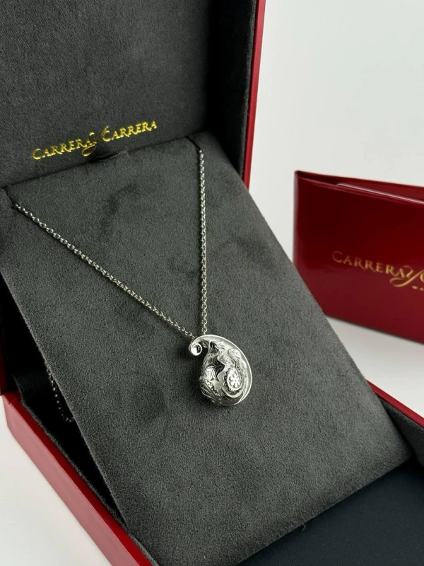 Carrera y carrera  AQUA WHITE GOLD PENDANT DA10555 7