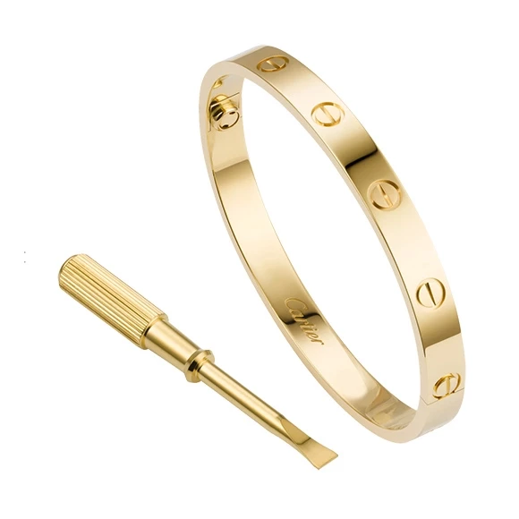 LOVE BRACELET, YELLOW GOLD