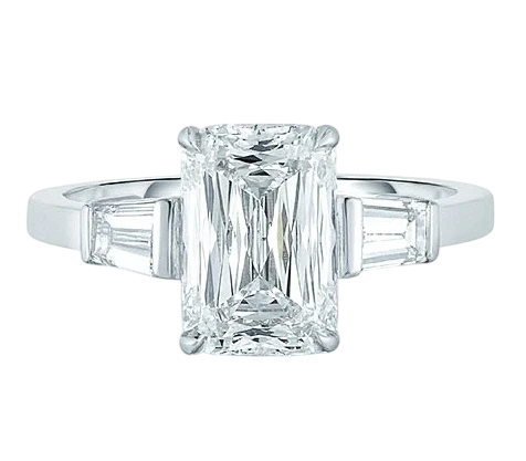 Exclusive Ashoka Diamond 5.02 ct F/VS1 Ring (GIA)