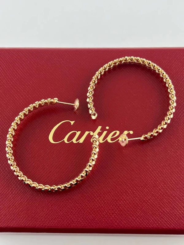 Cartier CLASH DE CARTIER HOOP EARRINGS, LARGE MODEL B8301416 6
