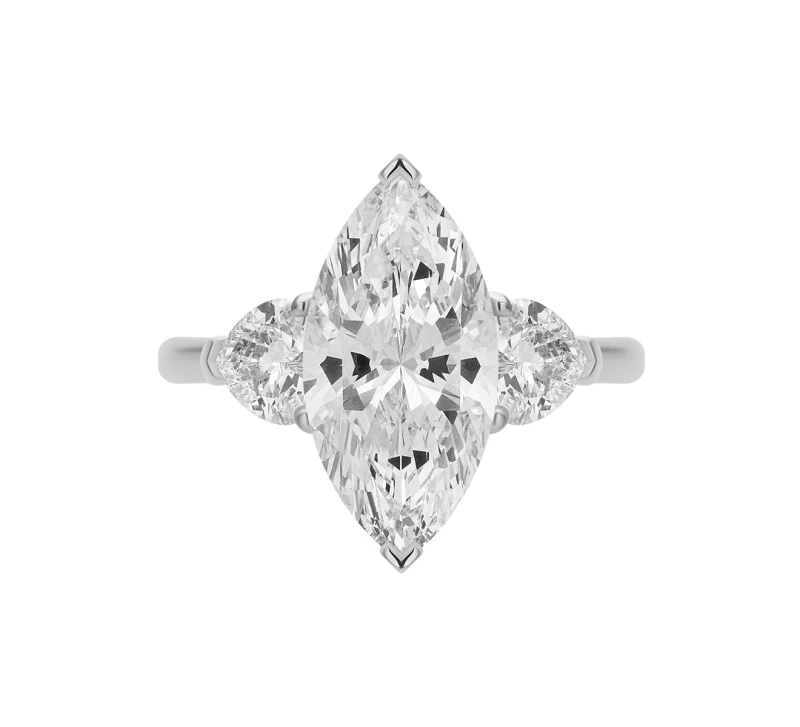 MARQUISE DIAMOND RING 3.01 CT F/VS1 (GIA)