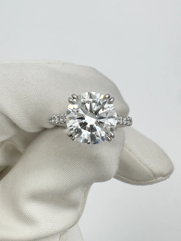 Harry Winston Brilliant Love Diamond Engagement Ring 3.05 ct F/VS1 EXEXEX (GIA) RGDPRD030BRL 2