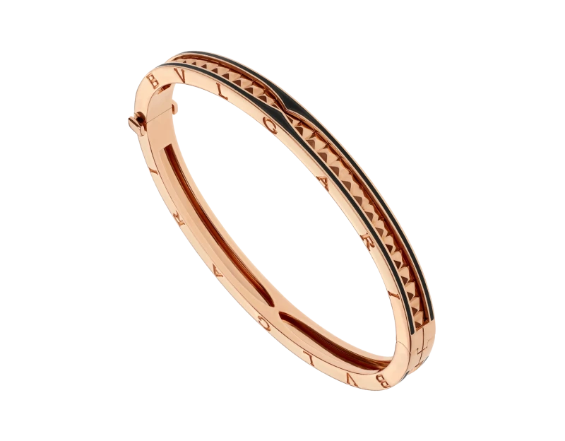 B.ZERO1 BRACELET, ROSE GOLD, DIAMONDS