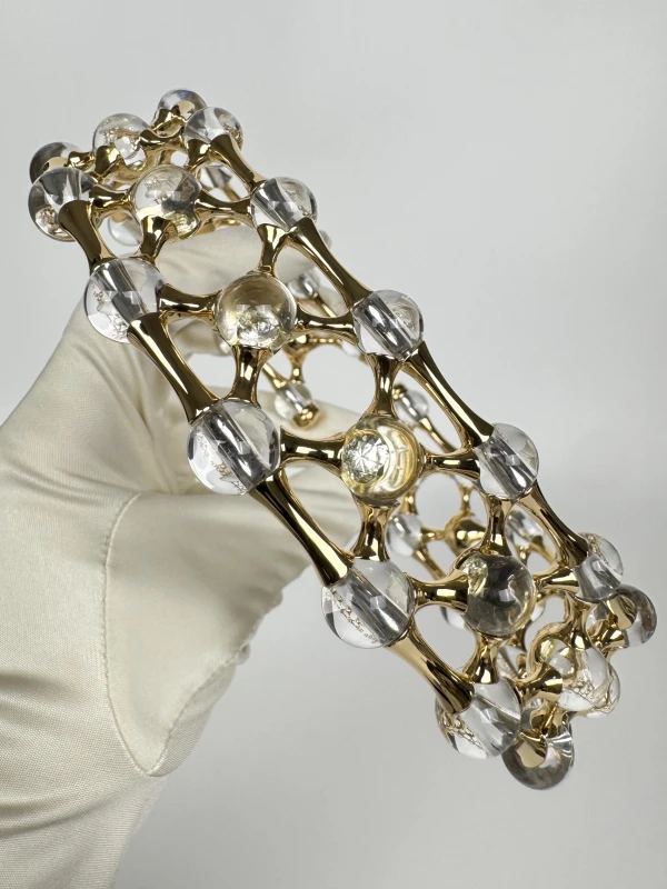 Mauboussin DIAMOND AND QUARTZ CHOKER NECKLACE, YELLOW GOLD MAUBOUSSIN1501 5