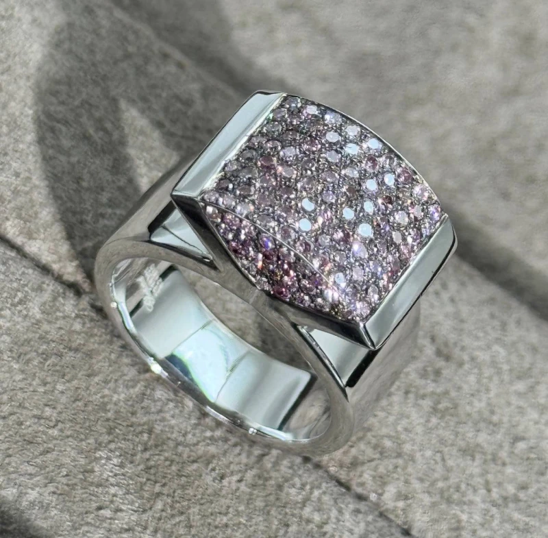 Chopard PINK DIAMOND RING 824810-1111 4