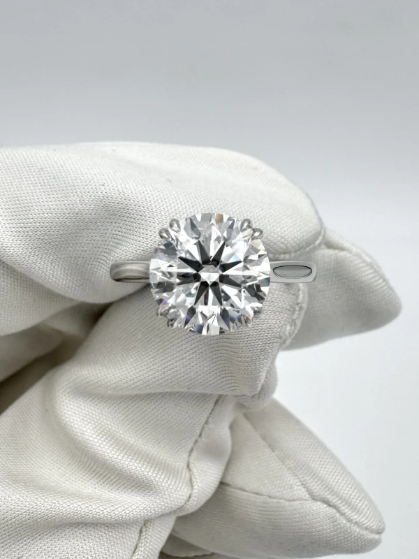 Harry Winston ROUND DIAMOND 2.66 CT E/VVS1 RING (GIA) RGDPRD025NSS-050 2