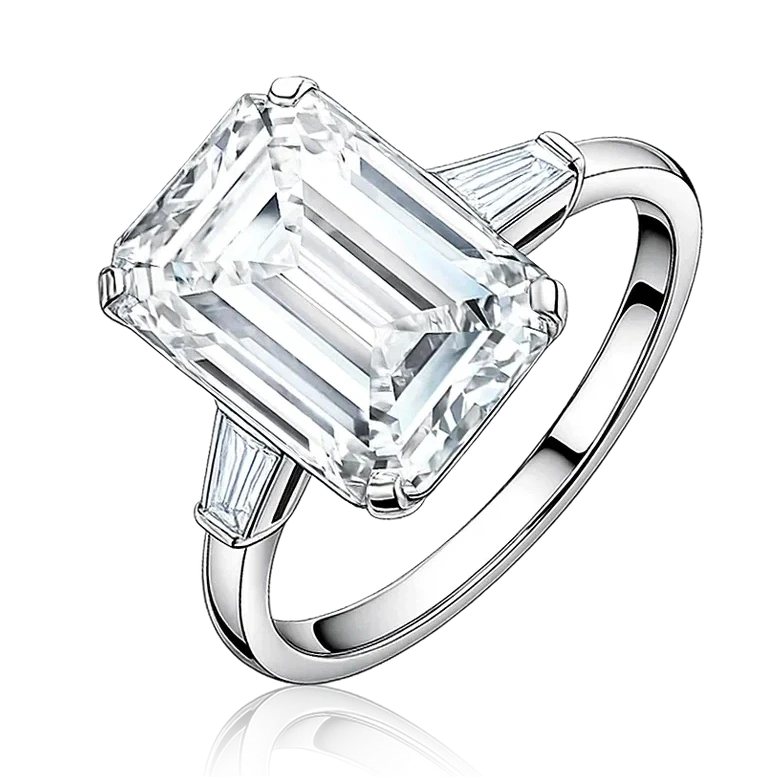 Bvlgari BVLGARI EMERALD DIAMOND 7.02 CT D/FLAWLESS RING (GIA) EXEX BVG7.02CT 1