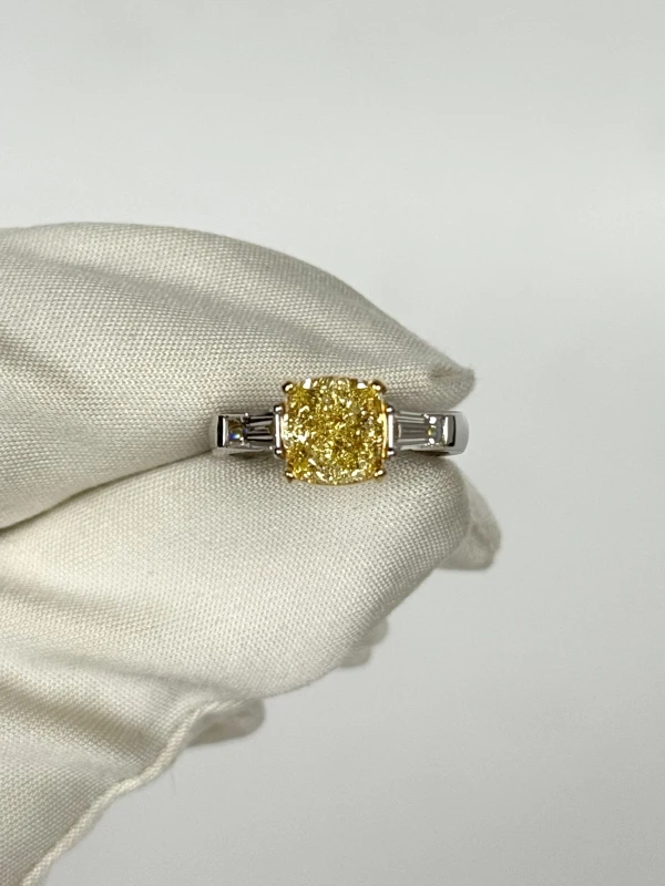 СЕРЬГИ NO NAME С БРИЛЛИАНТОМ 2.51 CT FLY/VVS2 2.51 CT FLY/VVS2 2