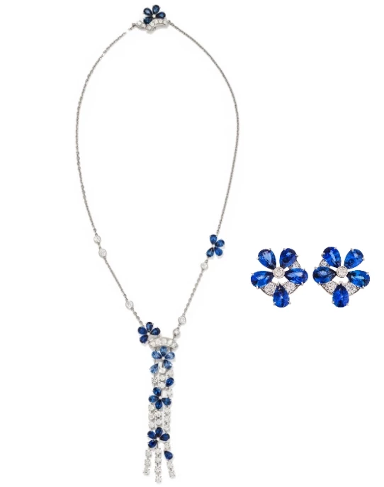 Van Cleef & Arpels. FIL DE L'EAU SET ARM81500/ARN5BA00