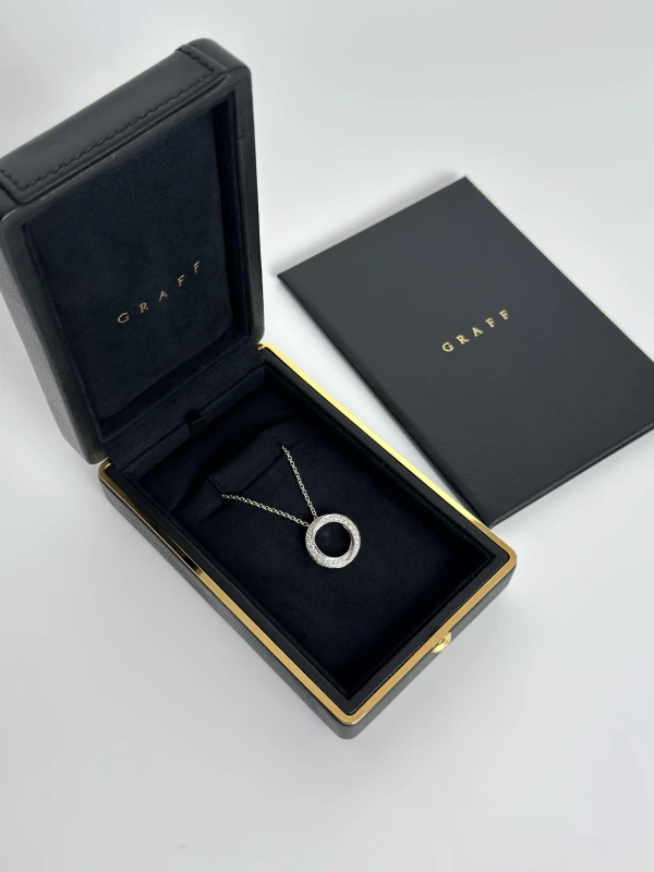 Graff SPIRAL PAVÉ DIAMOND PENDANT RGP599 3