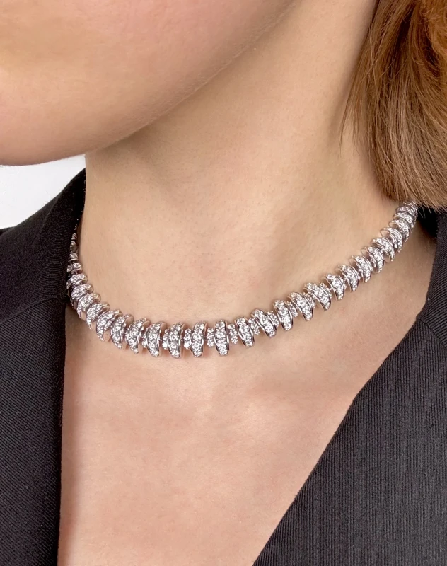 DeRosa FIREBALL DIAMOND 18.58 CT NECKLACE N765749 3